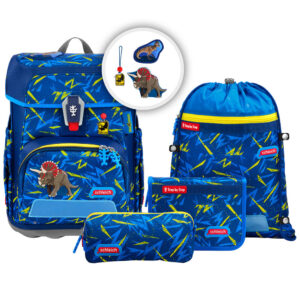 Step by Step CLOUD Schulranzen-Set 5tlg Dinosaurs Triceratop
