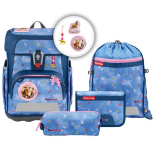 Step by Step CLOUD Schulranzen-Set 5tlg Pferdefreunde Horse