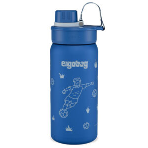 Ergobag Edelstahl Trinkflasche 0,5l Fußball