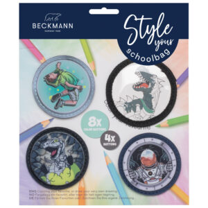 Beckmann Button Paket Black