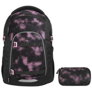 coocazoo MATE Schulrucksack-Set 2tlg Pink Illusion V2