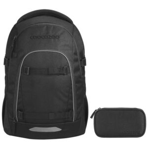 coocazoo MATE Schulrucksack-Set 2tlg Black Coal V2