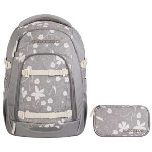 coocazoo MATE Schulrucksack-Set 2tlg Vanilla Bloom