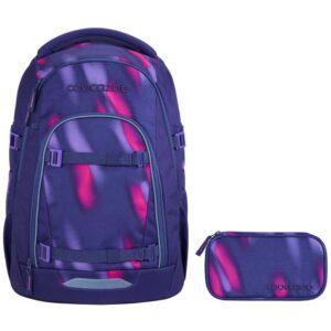 coocazoo MATE Schulrucksack-Set 2tlg Aurora Glow