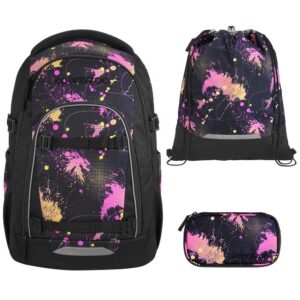 coocazoo MATE Schulrucksack-Set 3tlg mit TB Colour Drift