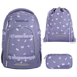 coocazoo MATE Schulrucksack-Set 3tlg mit TB Reflective Wings