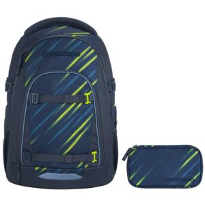 coocazoo MATE Schulrucksack-Set 2tlg Fast Lime