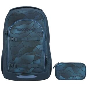 coocazoo EVERY Schulrucksack-Set 2tlg Crystal Waves