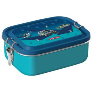 Step by Step Edelstahl Lunchbox Police