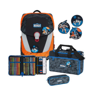 Scout Sunny II Schulranzen-Set 4tlg ST Star Commander