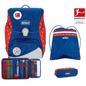 Scout Alpha Schulranzen-Set 4tlg Bundesliga