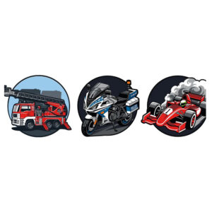 Schneiders Patches 3tlg Rush