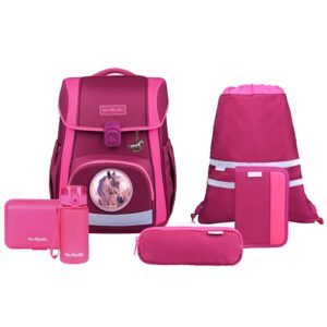 McNeill Bravo Schulranzen-Set 9tlg Berry