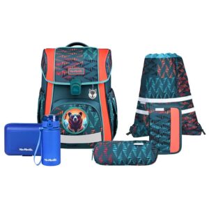 McNeill Bravo Schulranzen-Set 9tlg Bear