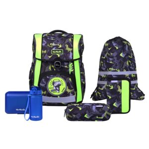 McNeill Bravo Schulranzen-Set 9tlg Dinopark