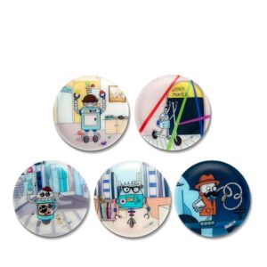 Ergobag Klettie-Set 5tlg Roboter