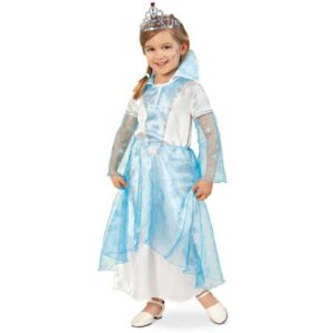 Fries Kinder-Kostüm Größe 116 Schneeprinzessin