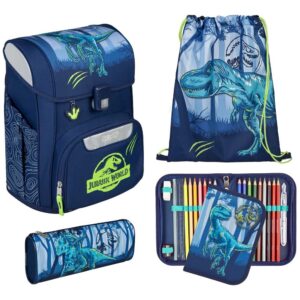 Scooli EasyStart Schulranzen-Set 5tlg Jurassic World