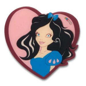 Ergobag 3D Silikon-Klettie Prinzessin 002