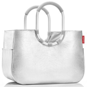 Reisenthel Loopshopper L Silver Crackle