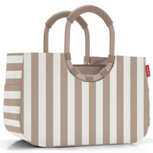 Reisenthel Loopshopper M Summerstripes Coffee