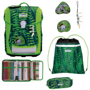 Scout Neo Schulranzen-Set 4tlg Danger Dino