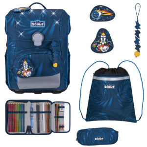 Scout Neo Schulranzen-Set 4tlg Rocket Rider
