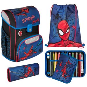 Scooli EasyStart Schulranzen-Set 5tlg Spider-Man