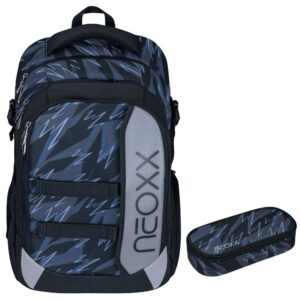 Neoxx Active Pro Schulrucksack-Set 2tlg Stormchaser