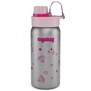Ergobag Edelstahl Trinkflasche 0,5l Glitzer