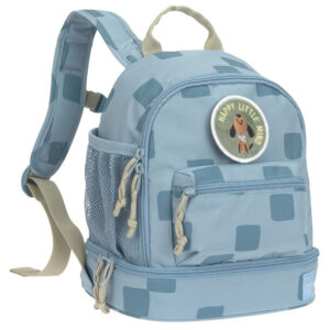 LÄSSIG Mini Backpack Pattern Party Blue