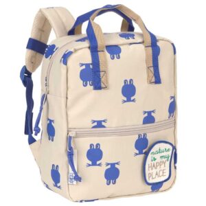 LÄSSIG Mini Square Rucksack Happy Trails Frog