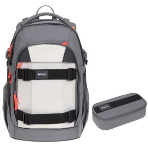 Bold Origin Schulrucksack-Set 2tlg Anthracite