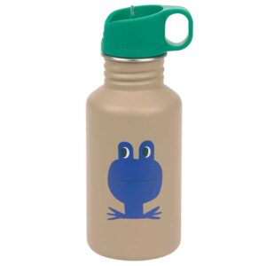 LÄSSIG Edelstahl Trinkflasche 0,5 L Happy Trails Frog