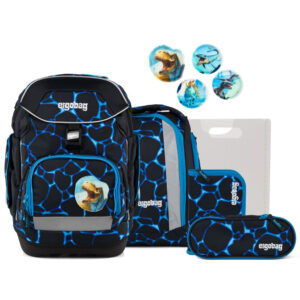 Ergobag Pack Schulrucksack-Set 6tlg Bärassic Garden