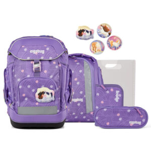 Ergobag Maxi Schulrucksack-Set 6tlg PonyBäradies