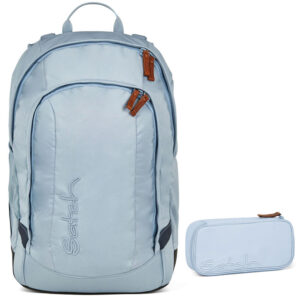 Satch Air Schulrucksack-Set 2tlg Nordic Ice Blue