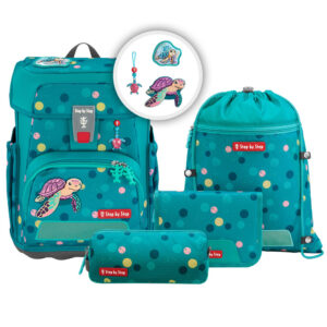 Step by Step CLOUD Schulranzen-Set 5tlg Turtle Josie