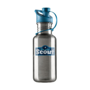 Scout Edelstahl-Trinkflasche Blau