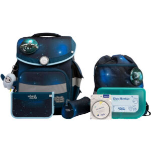 School-Mood Timeless Schulranzen-Set 7tlg Moritz Weltall