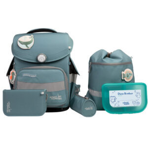 School-Mood Timeless Schulranzen-Set 7tlg Dolphin