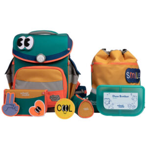School-Mood Timeless Schulranzen-Set 7tlg Happy Emerald