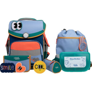School-Mood Timeless Schulranzen-Set 7tlg Happy Sapphire