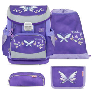 Belmil Mini-Fit Schulranzen-Set 4tlg Starlight Wings