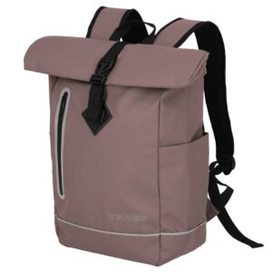Travelite Basics Roll-Up Rucksack Blush