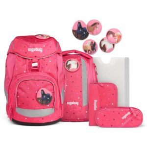 Ergobag Pack Schulrucksack-Set 6tlg Urlaub auf dem ReitB