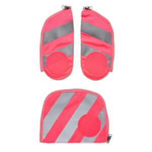 Ergobag Sicherheitsset mit Reflektorstreifen Pink 002