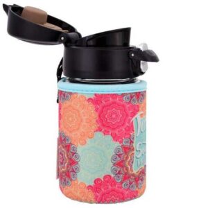 Doras Glasbecher mit Neoprenbezug 250 ml Tee