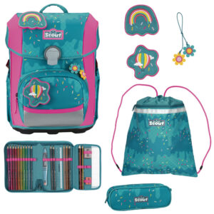 Scout Neo Schulranzen-Set 4tlg Happy Confetti