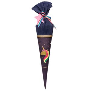 Jeune Premier Schultüte Unicorn Gold